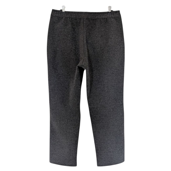 Aritzia Babaton Fitzgerald Pant Grey Pull-On Flannel Pleated Old Money Women L - Picture 3 of 12